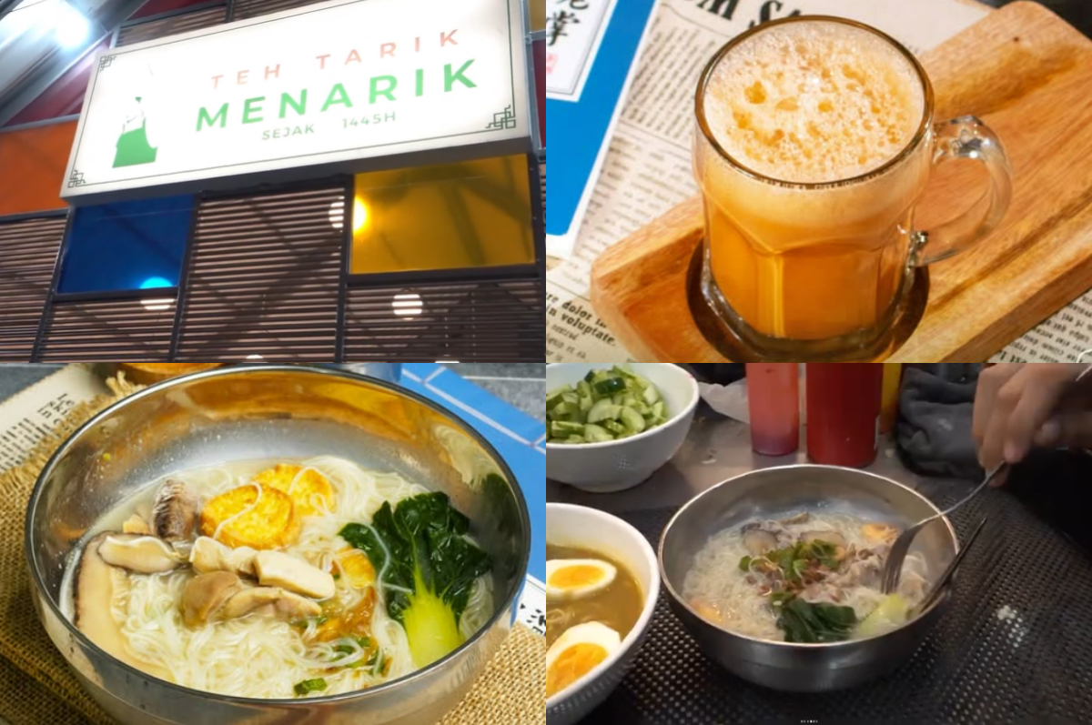 Teh Tarik Menarik, rekomendasi kuliner di kawasan Air Mancur, Bogor.