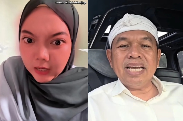 Seorang wanita meminta Gubernur Jawa Barat Dedi Mulyadi memasukan orang Jabar yang tidak berbahasa Sunda ke barak militer.