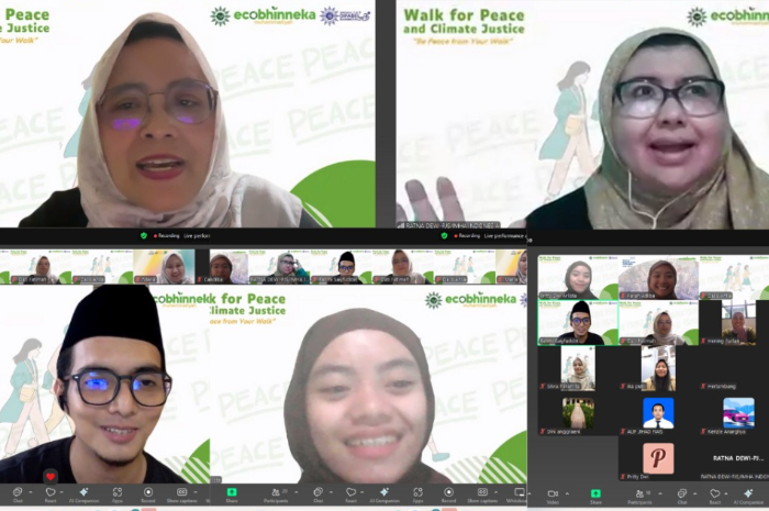 Diskusi publik bertajuk Perjuangan Perempuan Pembela Tanah Air yang digelar Eco Bhinneka Muhammadiyah.