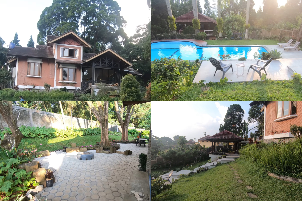 Tou Villas, rekomendasi villa mewah dan luas di Bogor.
