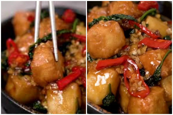 Resep  Yakiniku Tofu dari Kanal YouTube Ade Koerniawan