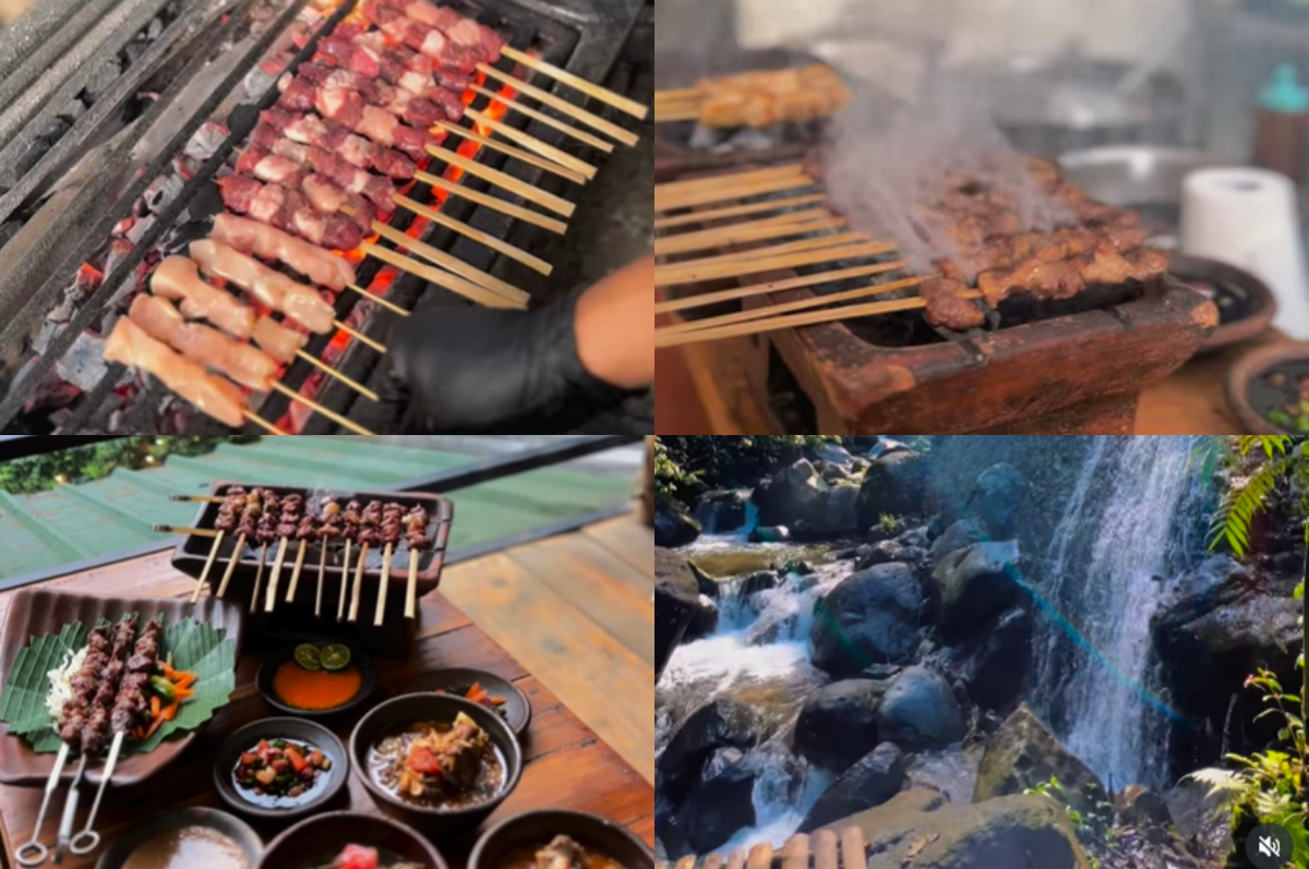 Sate MKU Rimba, kuliner yang lagi hits di Puncak, Bogor.