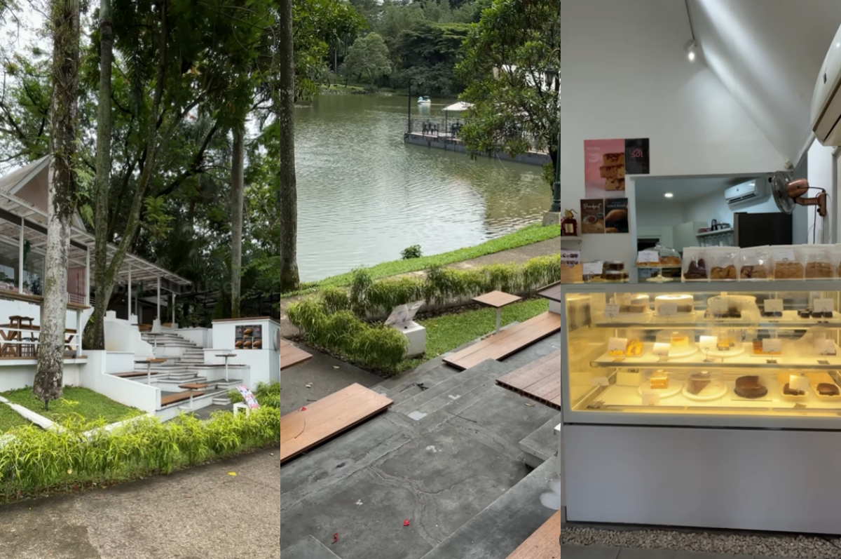 Soi Bakehouse tempat ngopi estetik pinggir danau.