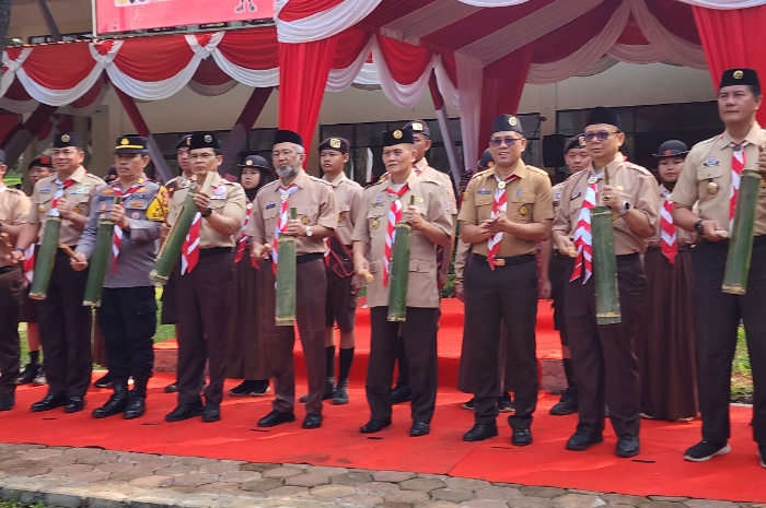 Pembukaan Jamcab Tahun 2025 di Bumi Perkemahan Cimandala, Sukaraja Kabupaten Bogor.