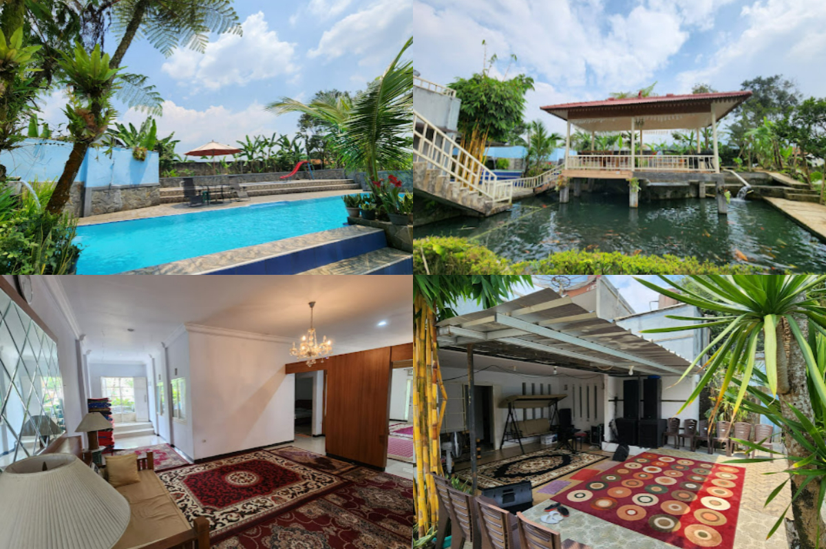 Villa Nency, penginapan nyaman untuk keluarga besar di daerah Dramaga, Bogor.