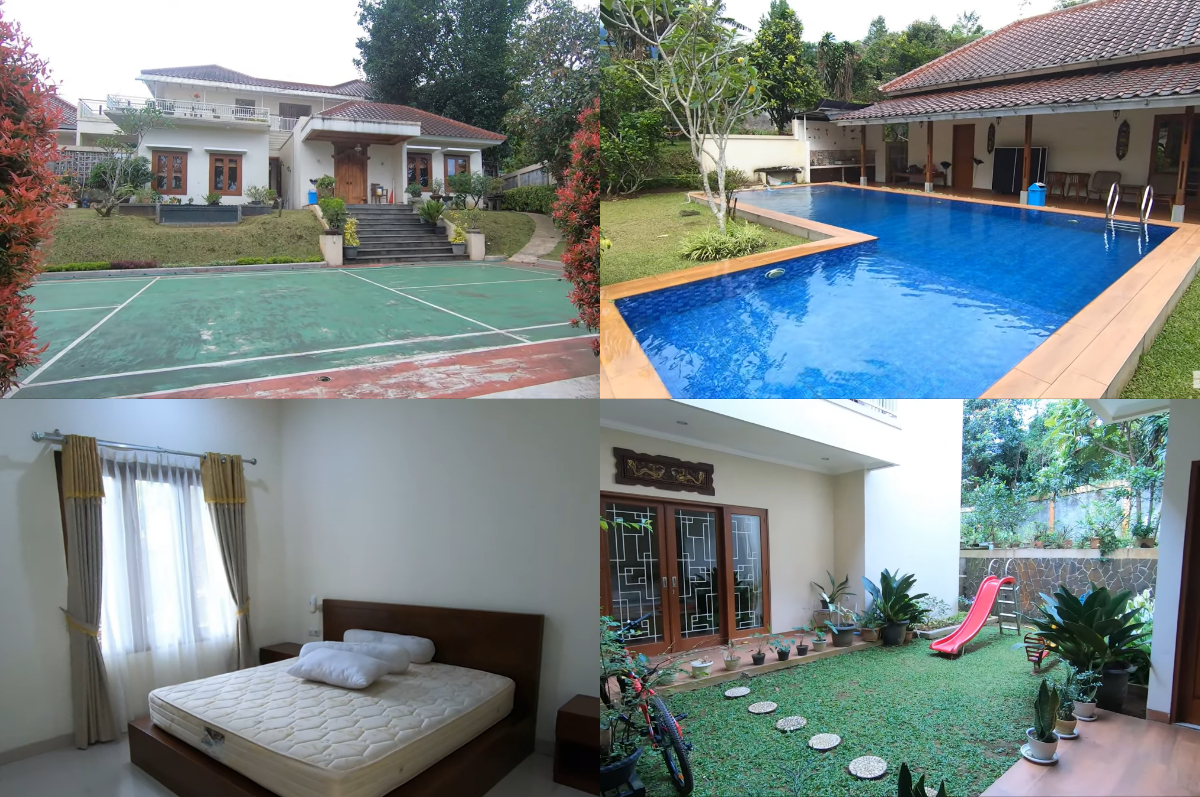 Villa Azalea  kapasitas 40 orang, lokasi dekat Taman Safari.