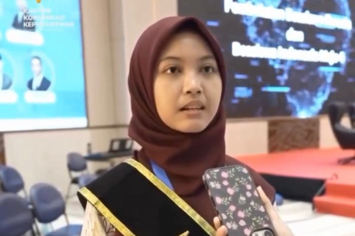 Zaskia Zahra, siswi berprestasi dari SMAN 1 Leuwiliang Bogor