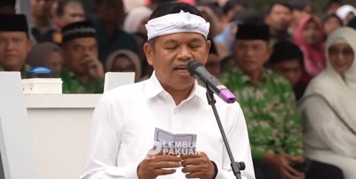 Gubernur Jawa Barat Dedi Mulyadi ingin mengembalikan peradaban sunda di Bogor