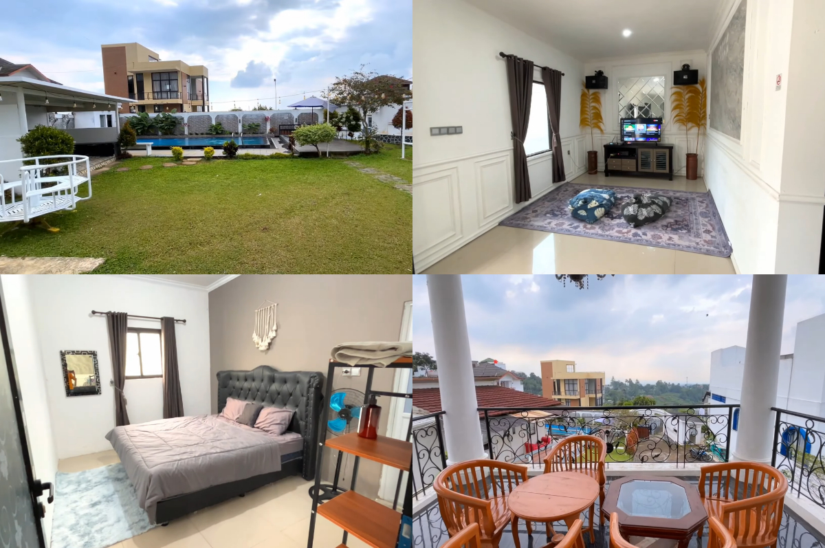 Villa Zein 3, rekomendasi penginapan mewah tapi murah di kawasan Puncak.