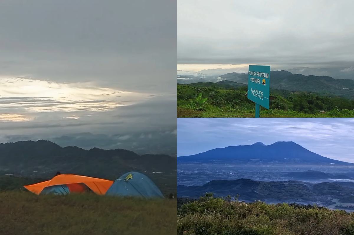 Liburan seru di Puncak Peuyueum, Kabupaten Sukabumi.