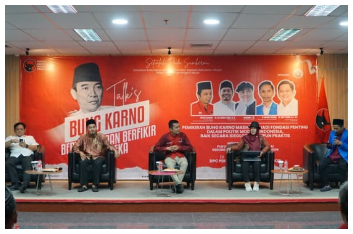 Dialog Kebangsaan yang digelar DPC PDI Perjuangan Kota Bogor, Minggu 29 Juni 2025.