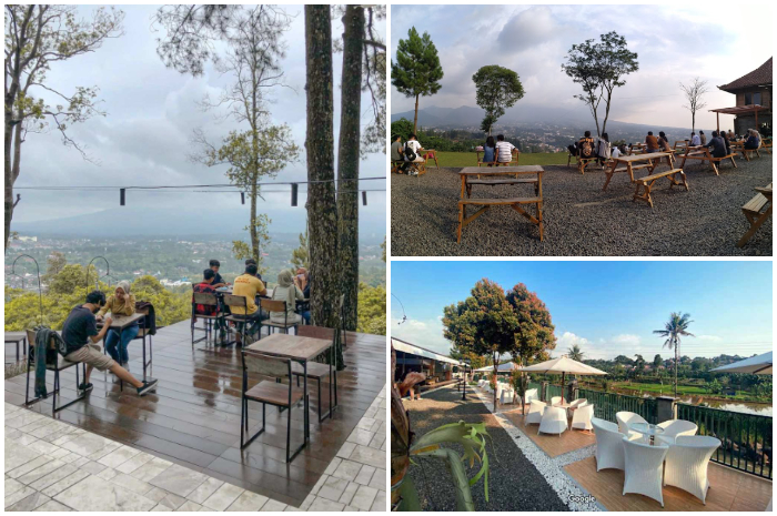 Sejumlah tempat ngopi seru di Kawasan Puncak Bogor. Ada Humaira Coffee, Pasir Angin PAS hingga Pinggir Kali Coffee.