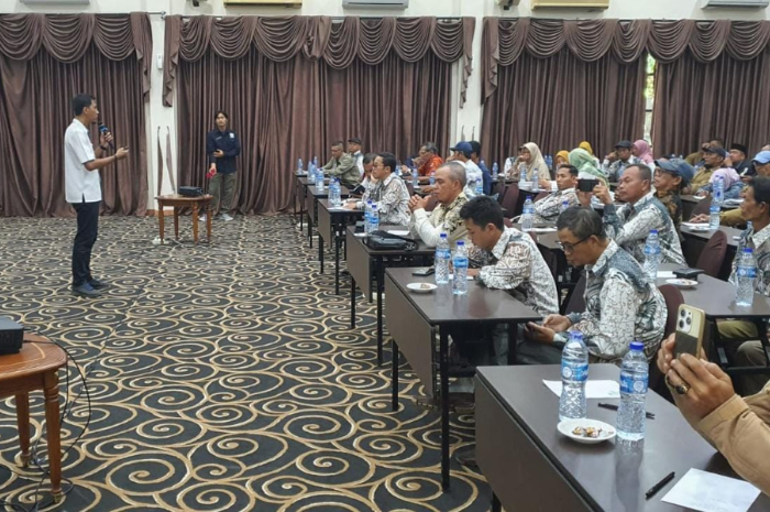 Pertemuan antara BPJS Ketenagakerjaan Bogor Cileungsi dengan KNTA Kabupaten Bogor.