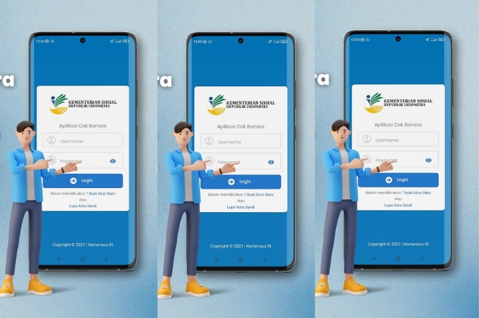 Ilustrasi pengusulan bansos pada aplikasi Cek Bansos