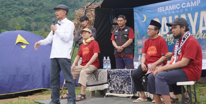 Wakil Ketua DPRD Kabupaten Bogor Agus Salim mendukung kegiatan Islamic Camp Season 2