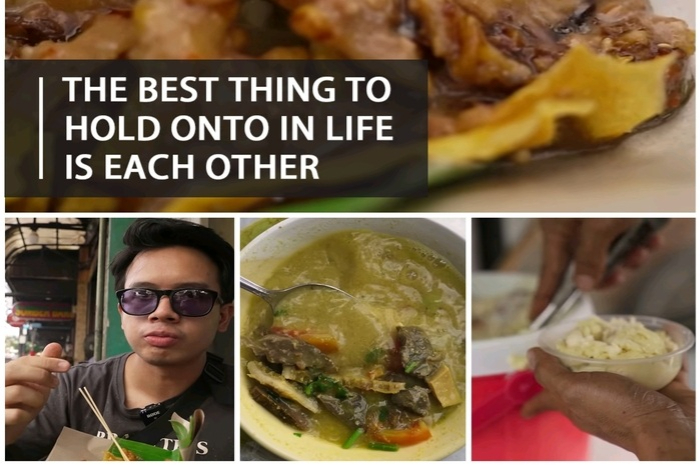 Makanan kuliner kaki lima di Bogor.