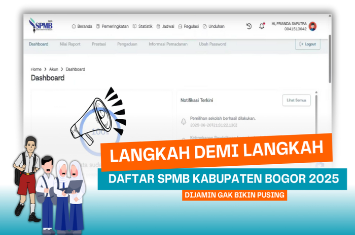 Pilih sekolah favorit di Bogor dengan cara daftar SPMB yang mudah dan anti ribet