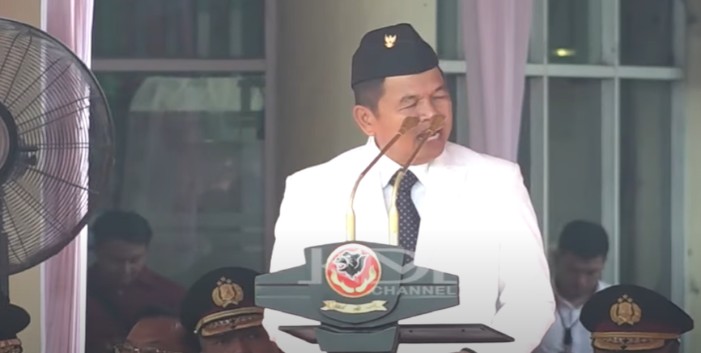 Gubernur Jawa Barat Dedi Mulyadi mengajak walikota dan bupati untuk mengadakan MoU dengan Polda Jabar