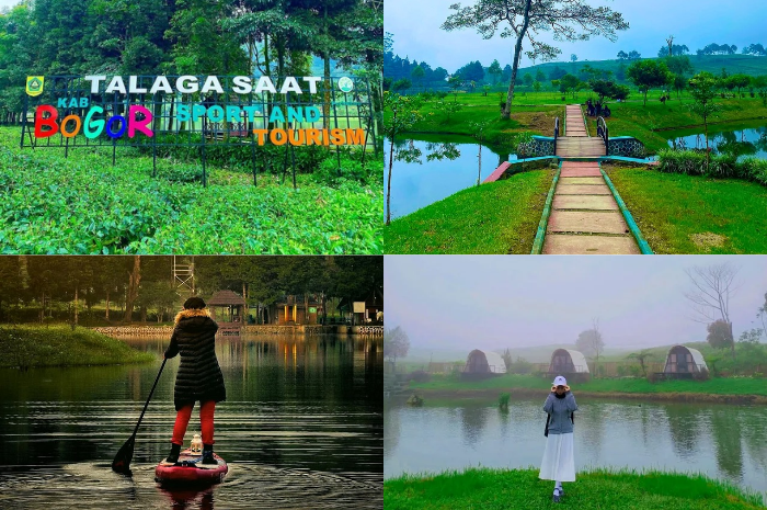 Telaga Saat cocok untuk healing sendirian dengan suasana cenderung aman dan tenang