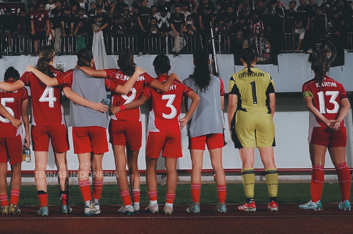 Timnas Putri Indonesia di kualifikasi piala Asia 2026.