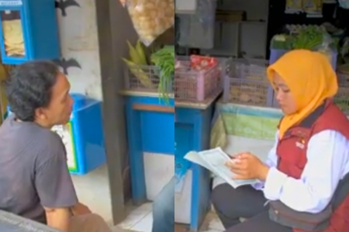 Ilustrasi penyaluran bantuan sosial atau bansos