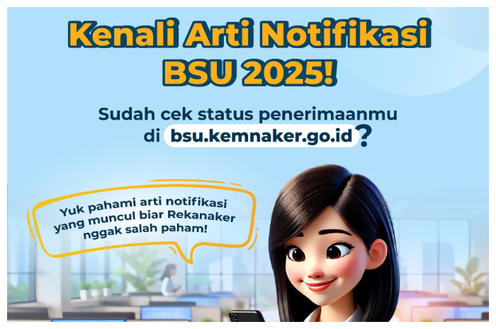 Ilustrasi penyaluran BSU