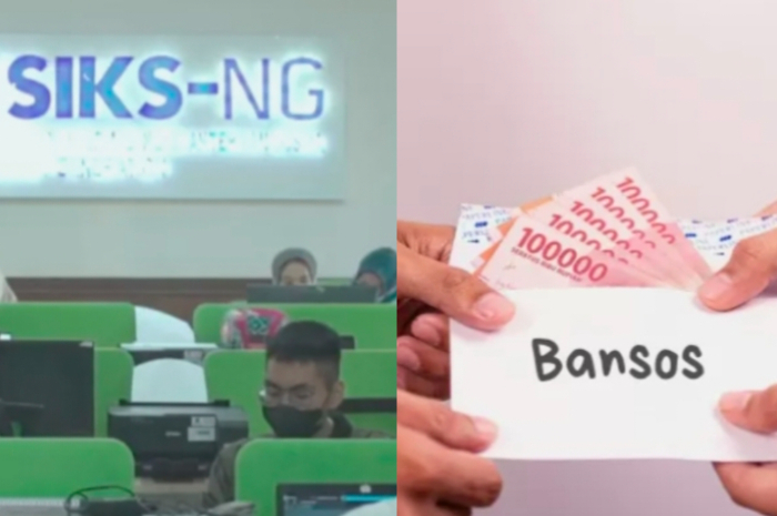 Ilustrasi sistem penyaluran bantuan sosial (bansos)