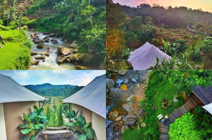 Pakarangan Glamping Resort, Penginapan di Jawa Barat Rasa Bali