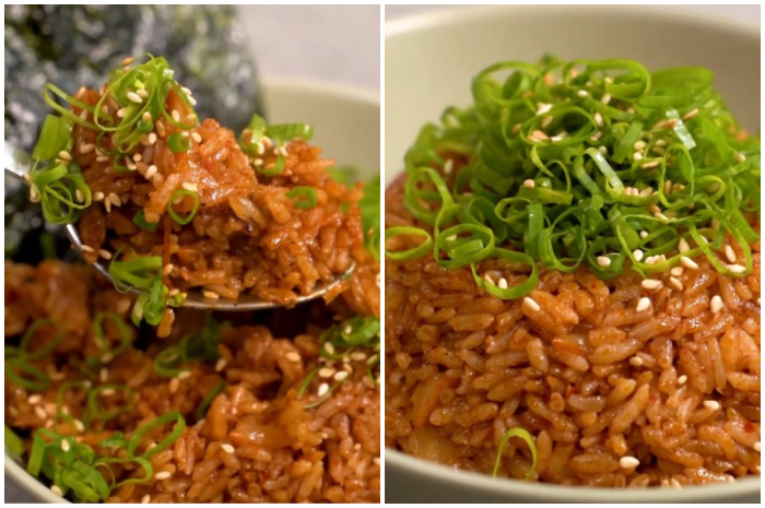 Resep nasi goreng Kepang dari akun Tiktok Ade Koerniawan