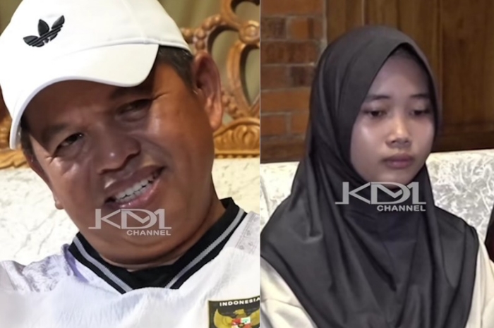 Gubernur Jawa Barat Dedi Mulyadi bertemu dengan siswi SMP yang mengkritiknya.