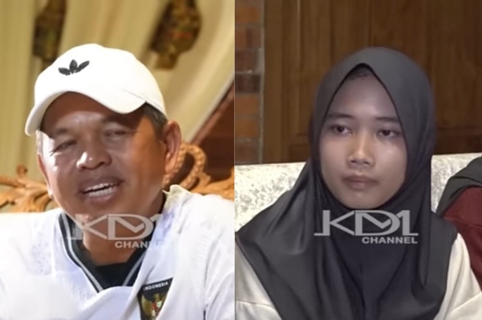 Gubernur Jawa Barat Dedi Mulyadi bertemu dengan siswi SMP yang mengkritiknya.