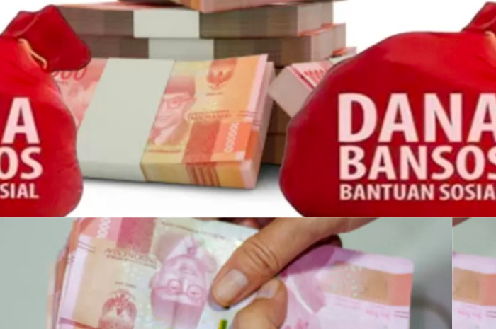Ilustrasi uang pencairan bansos