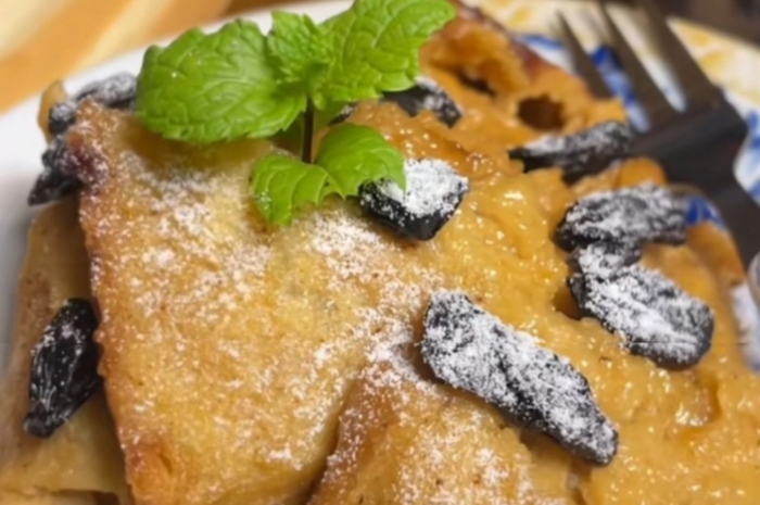 Resep Puding Roti Tawar