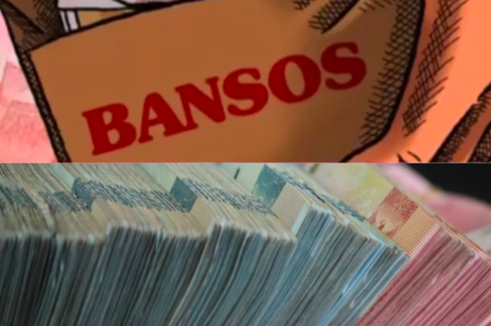 Ilustrasi uang pencairan bansos