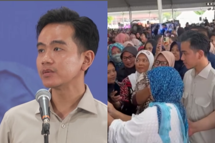 Wakil Presiden RI Gibran Rakabuming Raka dalam kunjungannya di Sleman, Yogyakarta.