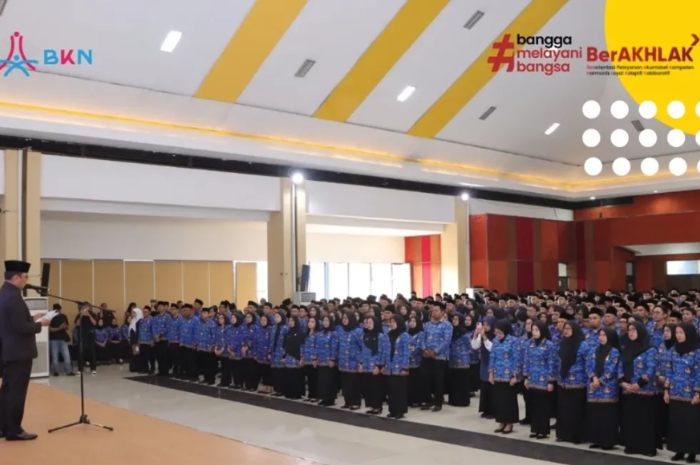 Pengangkatan 920 ASN PPPK dan 22 Kepala Sekolah di lingkungan Pemkot Cimahi