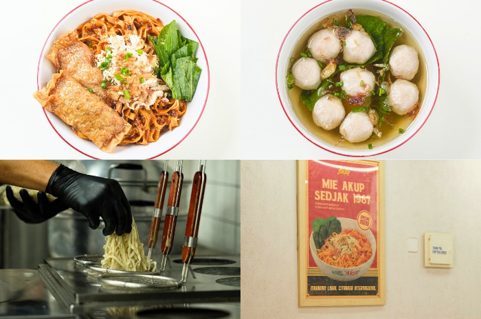 Mie yamin legendaris ini ada di Mie Akup 1987 Bandung