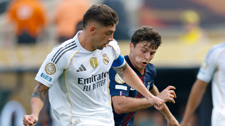 Pertandingan Real Madrid melawan PSG di Piala Dunia Antarklub 2025.