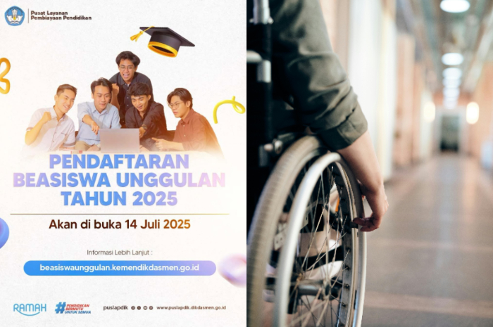 Ilustrasi beasiswa unggulan 2025 bagi masyarakat penyandang disabilitas.