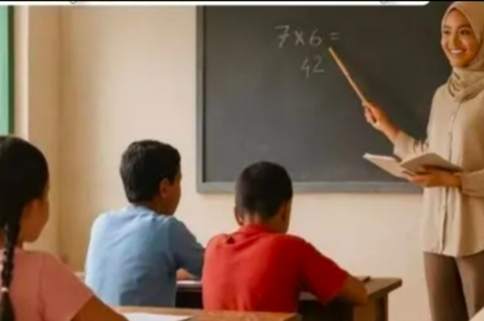 Ilustrasi program Sekolah Rakyat