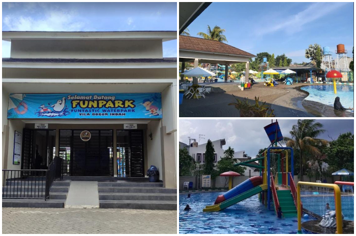 Suasana di Fun Park Villa Bogor Indah 2.