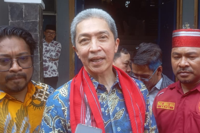 Wali Kota Bogor Dedie Rachim saat memberikan keterangan pers usai Peringatan 208 tahun Kapitan Pattimura.