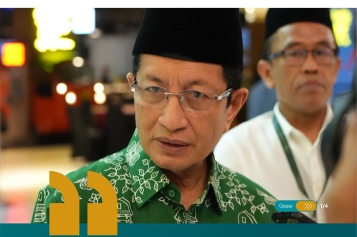 Menteri Agama Nasaruddin Umar memberikan keterangan terkait tunjangan guru PAI non ASN