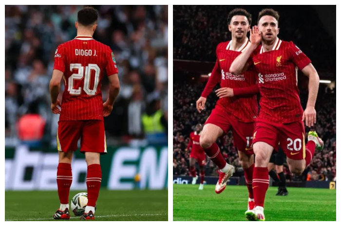 Diogo Jota, saat masih membela Liverpool.