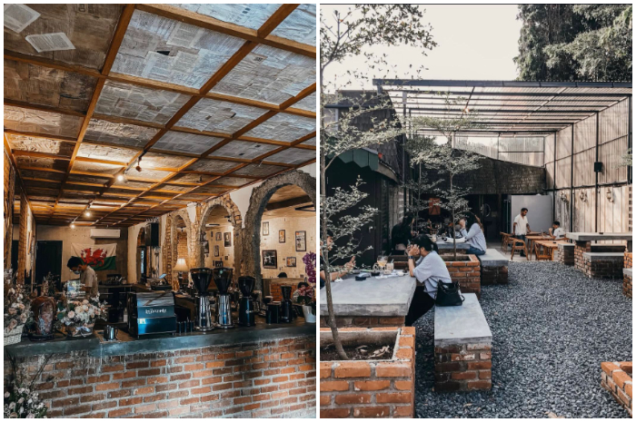 Suasana Ekara Coffee dengan konsep Harry Poter.