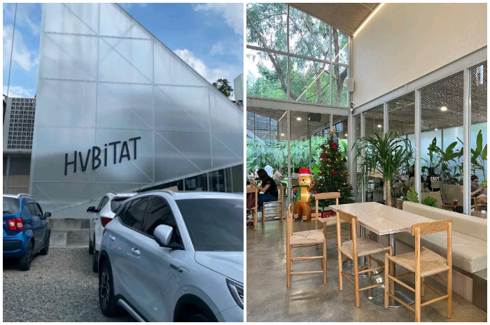 HVBITAT Cafe di Jalan Bina Marga Kota Bogor.