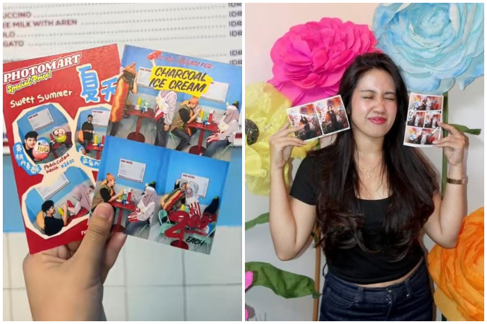 Buat momen bersama teman kamu lebih seru dengan photobooth unik.