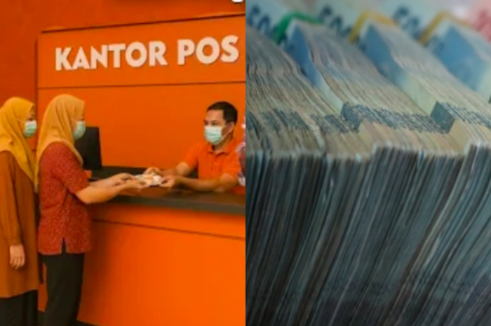 Ilustrasi uang pencairan bansos