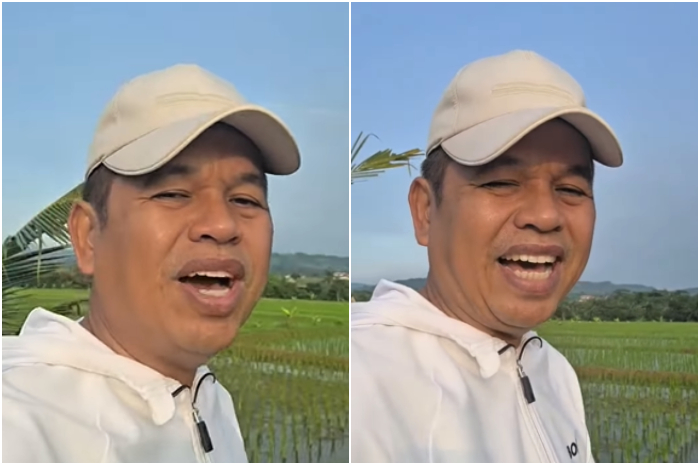 Gubernur Jawa Barat Dedi Mulyadi saat menyampaikan keterangan terkait tudingan terhadap dirinya soal buzzer.