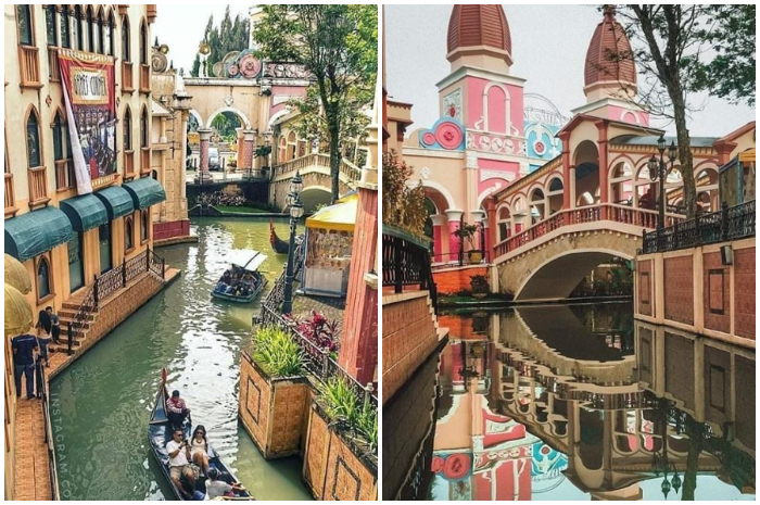 Liburan seru seperti ada di Italia di Little Venice.
